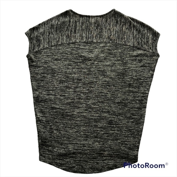 MONK & LOU oversized slouchy grey lightweight top. Cap sleeves. Yoga. Fits S XS - Picture 3 of 8